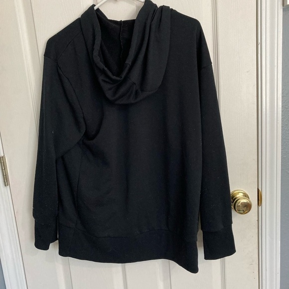 Nike Dri-Fit Fleece Black Training Hoodie Women’s Small - Picture 3 of 6